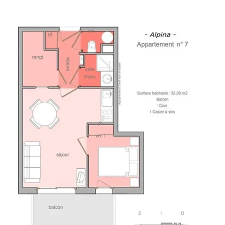 Style Montagne, 4 Personnes, 1 Chambre, 1 Coin Montagne - Alpina07 Appartement Beaufort (Savoie)